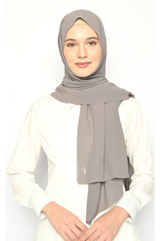 Pasmina Diamond Lasercut Grey